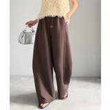 頑張らないのに、こなれ見え。ダンボール素材カーブスウェットパンツ | Classical Elf  | 詳細画像15 