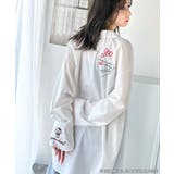 可愛さ100%!ランダム刺繍ストライプシャツ | Classical Elf | 詳細画像8