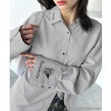 ブラックストライプ | 可愛さ100%!ランダム刺繍ストライプシャツ | Classical Elf