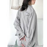 可愛さ100%!ランダム刺繍ストライプシャツ | Classical Elf | 詳細画像23