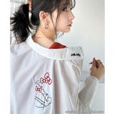 可愛さ100%!ランダム刺繍ストライプシャツ | Classical Elf | 詳細画像2