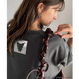 大人可愛い推しアピール♪シルエット箔プリントTシャツ | Classical Elf | 詳細画像20