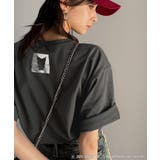 大人可愛い推しアピール♪シルエット箔プリントTシャツ | Classical Elf | 詳細画像26