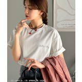 大人可愛い推しアピール♪シルエット箔プリントTシャツ | Classical Elf | 詳細画像1