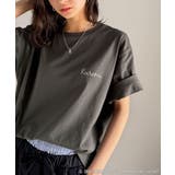 大人可愛い推しアピール♪シルエット箔プリントTシャツ | Classical Elf | 詳細画像31