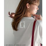 大人可愛い推しアピール♪シルエット箔プリントTシャツ | Classical Elf | 詳細画像2