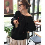 ヘルシーな肌見せで上品さを演出♪2way仕様の万能深Uニットカーディガン | Classical Elf  | 詳細画像21 