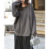 ヘルシーな肌見せで上品さを演出♪2way仕様の万能深Uニットカーディガン | Classical Elf  | 詳細画像37 