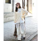 ヘルシーな肌見せで上品さを演出♪2way仕様の万能深Uニットカーディガン | Classical Elf  | 詳細画像3 