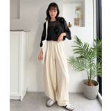 配色花柄で華やかに決まる♪フラワーモチーフジャガードメッシュサマーニット | Classical Elf | 詳細画像17
