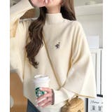 【2点セット】ラクしておしゃれ♪着るだけでレイヤードコーデが完成！リブニット×ド… | Classical Elf  | 詳細画像1 