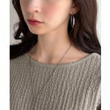 きらめき×立体感で、シンプルコーデを今っぽく。ラメ入りジャガード素材サイド切り替… | Classical Elf | 詳細画像34