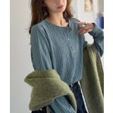 きらめきで、いつものコーデをアップデート。きらきらラメ入りジャガードヘンリートッ… | Classical Elf | 詳細画像42