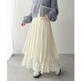 ゆらりシルエットなびく。プリーツシアーティアードスカート | Classical Elf  | 詳細画像2 