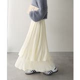 ゆらりシルエットなびく。プリーツシアーティアードスカート | Classical Elf  | 詳細画像5 