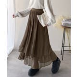 ゆらりシルエットなびく。プリーツシアーティアードスカート | Classical Elf  | 詳細画像25 