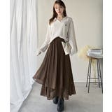 ゆらりシルエットなびく。プリーツシアーティアードスカート | Classical Elf  | 詳細画像26 