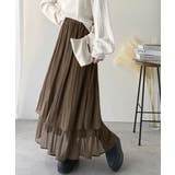 ゆらりシルエットなびく。プリーツシアーティアードスカート | Classical Elf  | 詳細画像28 