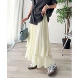 ゆらりシルエットなびく。プリーツシアーティアードスカート | Classical Elf  | 詳細画像18 