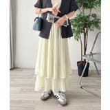 ゆらりシルエットなびく。プリーツシアーティアードスカート | Classical Elf  | 詳細画像22 