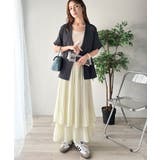 ゆらりシルエットなびく。プリーツシアーティアードスカート | Classical Elf  | 詳細画像23 