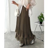 ゆらりシルエットなびく。プリーツシアーティアードスカート | Classical Elf  | 詳細画像34 