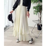 ゆらりシルエットなびく。プリーツシアーティアードスカート | Classical Elf  | 詳細画像9 