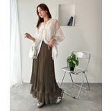 ゆらりシルエットなびく。プリーツシアーティアードスカート | Classical Elf  | 詳細画像35 