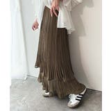 ゆらりシルエットなびく。プリーツシアーティアードスカート | Classical Elf  | 詳細画像36 