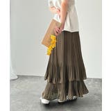 ゆらりシルエットなびく。プリーツシアーティアードスカート | Classical Elf  | 詳細画像37 