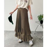 ゆらりシルエットなびく。プリーツシアーティアードスカート | Classical Elf  | 詳細画像38 