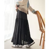 揺れるたびに美しく。上品レディな大人フェミニン。ストレッチレース裾ティアードスカ… | Classical Elf | 詳細画像17