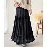 揺れるたびに美しく。上品レディな大人フェミニン。ストレッチレース裾ティアードスカ… | Classical Elf | 詳細画像18