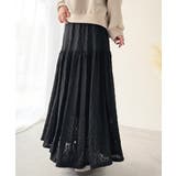 揺れるたびに美しく。上品レディな大人フェミニン。ストレッチレース裾ティアードスカ… | Classical Elf | 詳細画像20