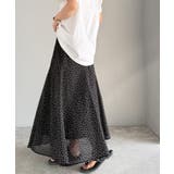 シアーで抜け感◎どんなコーデも軽やかに決まる。アソート柄フレアスカート | Classical Elf | 詳細画像13