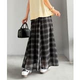 シアーで抜け感◎どんなコーデも軽やかに決まる。アソート柄フレアスカート | Classical Elf | 詳細画像18