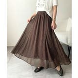 シアーで抜け感◎どんなコーデも軽やかに決まる。アソート柄フレアスカート | Classical Elf | 詳細画像2