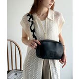 気取らないのに、おしゃれ見え。エンボスショルダーバッグ | Classical Elf  | 詳細画像9 