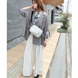 気取らないのに、おしゃれ見え。エンボスショルダーバッグ | Classical Elf  | 詳細画像14 