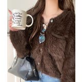 ふわふわ素材がシーズンムードを盛り上げる♪シャギーカーディガン | Classical Elf  | 詳細画像16 