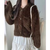 ふわふわ素材がシーズンムードを盛り上げる♪シャギーカーディガン | Classical Elf  | 詳細画像19 