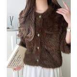 ふわふわ素材がシーズンムードを盛り上げる♪シャギーカーディガン | Classical Elf  | 詳細画像20 