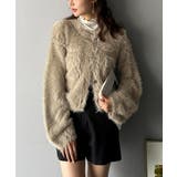 ふわふわ素材がシーズンムードを盛り上げる♪シャギーカーディガン | Classical Elf  | 詳細画像22 