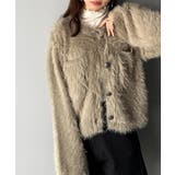 ふわふわ素材がシーズンムードを盛り上げる♪シャギーカーディガン | Classical Elf  | 詳細画像24 