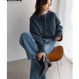 豊富な7色展開！お気に入りの色を見つけよう！ふんわり起毛ヘンリーネックニット | Classical Elf  | 詳細画像35 