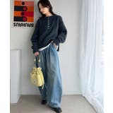 豊富な7色展開！お気に入りの色を見つけよう！ふんわり起毛ヘンリーネックニット | Classical Elf  | 詳細画像37 