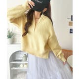 豊富な7色展開！お気に入りの色を見つけよう！ふんわり起毛ヘンリーネックニット | Classical Elf  | 詳細画像45 