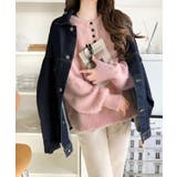 豊富な7色展開！お気に入りの色を見つけよう！ふんわり起毛ヘンリーネックニット | Classical Elf  | 詳細画像51 