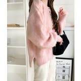 豊富な7色展開！お気に入りの色を見つけよう！ふんわり起毛ヘンリーネックニット | Classical Elf  | 詳細画像60 