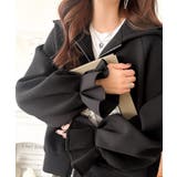 ブラック | ふんわり、ゆったり、袖にキュン♪ダブルジップキャンディスリーブマシュマロダンボー… | Classical Elf